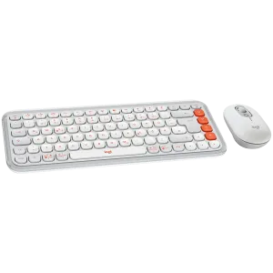 LOGITECH POP ICON COMBO - OFF WHITE - US INT'L - BT - INTNL-973 LOGITECH POP ICON COMBO - OFF WHITE - US INT'L - BT - INTNL-973