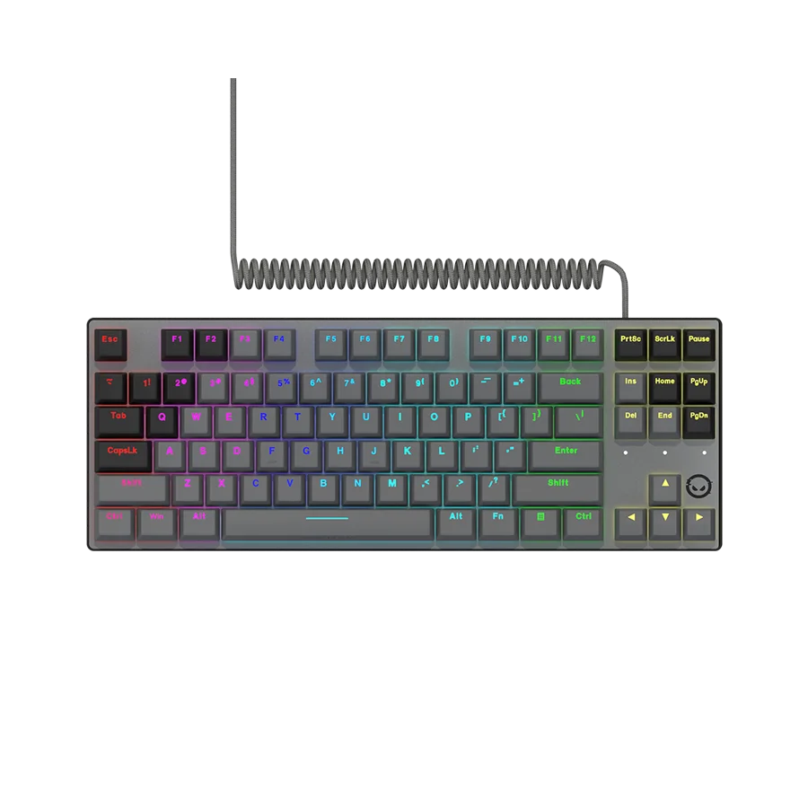 LORGAR Azar 514TKL, Wired RGB mechanical gaming keyboard, black, EN layout