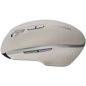 CANYON mouse MW-21 BlueLED 7buttons Wireless Cosmic Latte