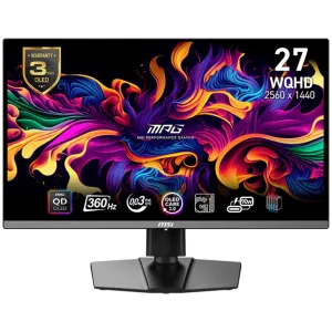 MSI MPG 271QRX QD-OLED Gaming Monitor, 27