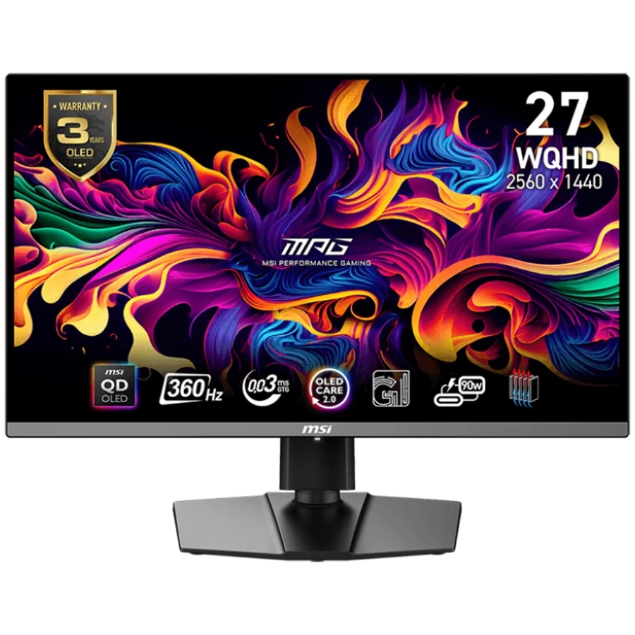 MSI MPG 271QRX QD-OLED Gaming Monitor, 27