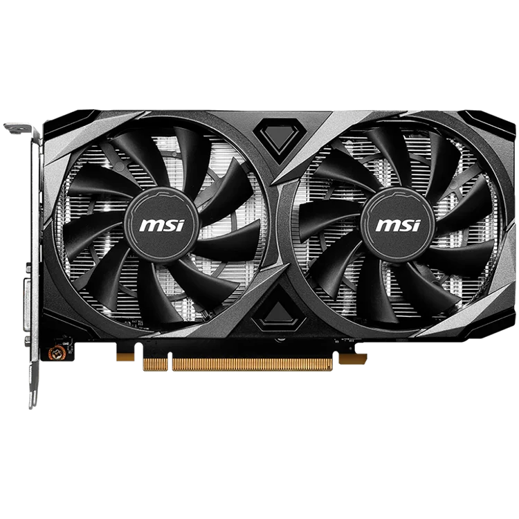 MSI Video Card Nvidia GeForce RTX 3050 VENTUS 2X XS 8G OC, 8GB GDDR6, 128bit, Boost: 1807 MHz, 2560 CUDA Cores, PCIe 4.0, 1x DP 1.4a, 1xHDMI 2.1a, 1xDL-DVI-D, RAY TRACING, Dual Fan, 500W, 3Y