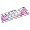 MSI FORGE GK600 TKL WIRELESS VIOLET - Hot-Swappable Mechanical Switches, PBT Keycaps, Sound-Dampening Foam and Gaskets, Integrated Display, RGB LED, 2.4GHz, BT, USB-C MSI FORGE GK600 TKL WIRELESS VIOLET - Hot-Swappable Mechanical Switches, PBT Keycaps, Sound-Dampening Foam and Gaskets, Integrated Display, RGB LED, 2.4GHz, BT, USB-C