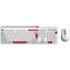 CANYON HSET-W5 EN Keyboard+Mouse AAA+AA Wireless White