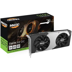 INNO3D GeForce RTX 5070 Twin X2 OC 12GB GDDR7 192-bit HDMI 3x DP