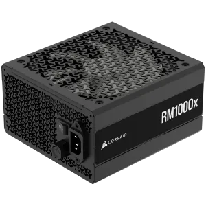 CORSAIR RM1000x, 1000 Watt, ATX 3.1, Cybenetics Gold Certified, Fully Modular