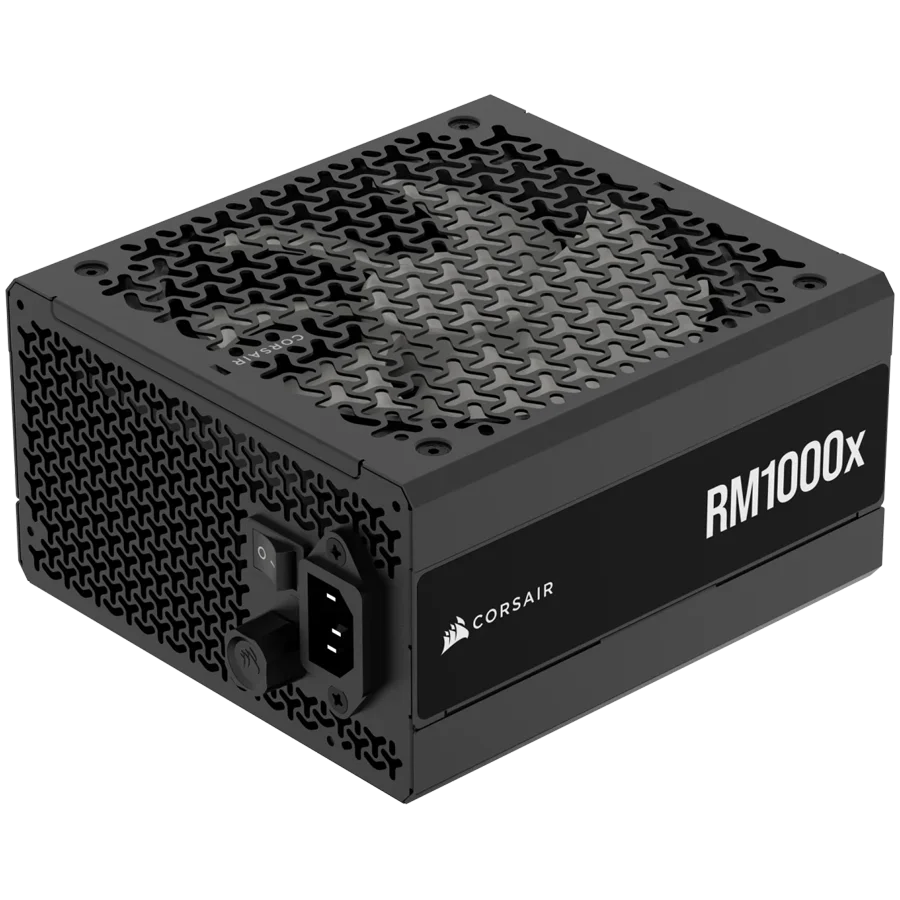 CORSAIR RM1000x, 1000 Watt, ATX 3.1, Cybenetics Gold Certified, Fully Modular