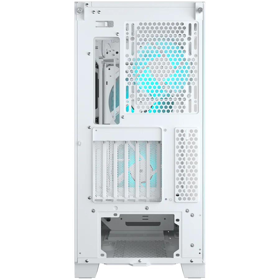 COUGAR AIRFACE ECO RGB PC Case, Mid Tower, White COUGAR AIRFACE ECO RGB PC Case, Mid Tower, White