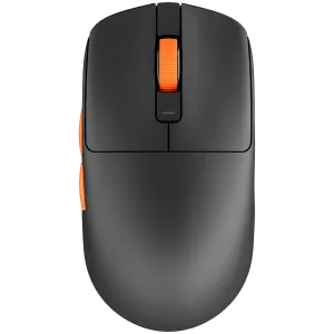 ROYAL KLUDGE M30 Black Orange Gaming Mouse PAW 33111K