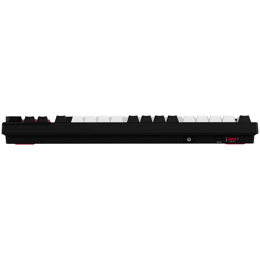 LORGAR KBP70TKLW, Wireless TKL Mechanical Gaming Keyboard Pro, Black/red, EN layout