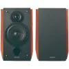Edifier R1700BTs .0 Bookshelf Speakers, BT V5.1, RCA, 0.75-inch Tweeters, 4-inch Drivers, Sub-Out, 66W (RMS), Control Knobs and Remote Control, Brown