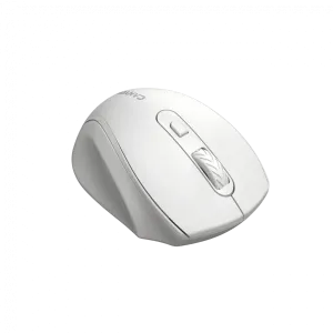 Canyon 6 buttons wireless 2.4Ghz mouse, MX8650A Sensor, DPI up to 1600,Injection case, 3 M life times left and right switches, 2xAAA battery, ABS material, Size: 105x71x40mm, Weight: 59g, white