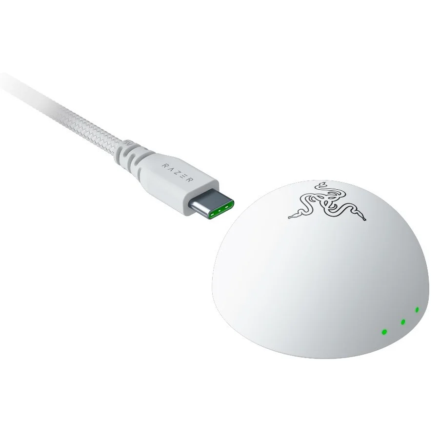 RAZER DeathAdder V4 Pro Gaming Mouse - White