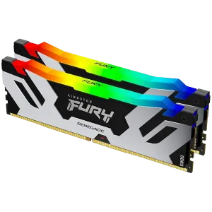 Kingston 64GB 6400MT/s DDR5 CL32 DIMM (Kit of 2) FURY Renegade RGB XMP