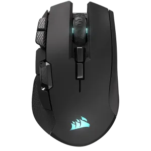 CORSAIR IRONCLAW WIRELESS SE Gaming Mouse, Wireless, Backlit RGB LED, 26000 DPI, Optical