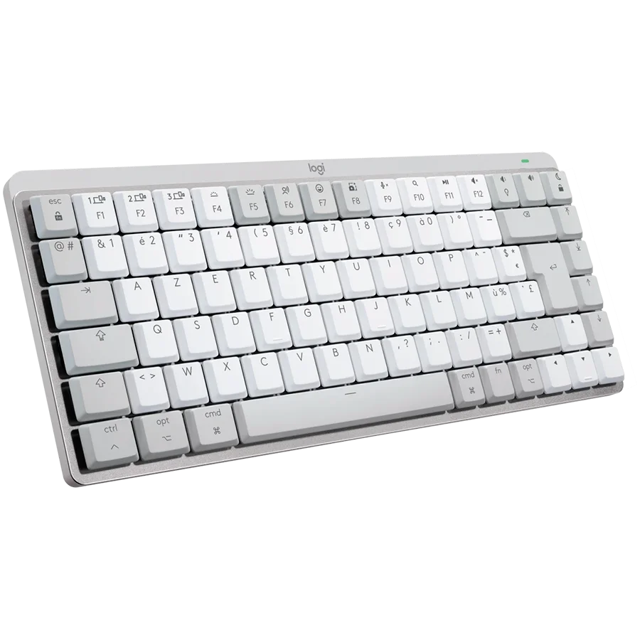 LOGITECH MX Mechanical Mini for MAC Bluetooth Illuminated Keyboard - PALE GREY - US INT'L - TACTILE