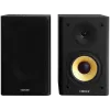 Edifier R1000T4 2.0 Bookshelf Speakers, RCA, 0.5-inch Tweeters, 4-inch Drivers, 24W (RMS), Control Buttons, Black