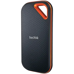 SANDISK Extreme PRO 1TB Portable SSD - Read/Write Speeds up to 2000MB/s, USB 3.2 Gen 2x2, Forged Aluminum Enclosure, 2-meter drop protection and IP55 resistance