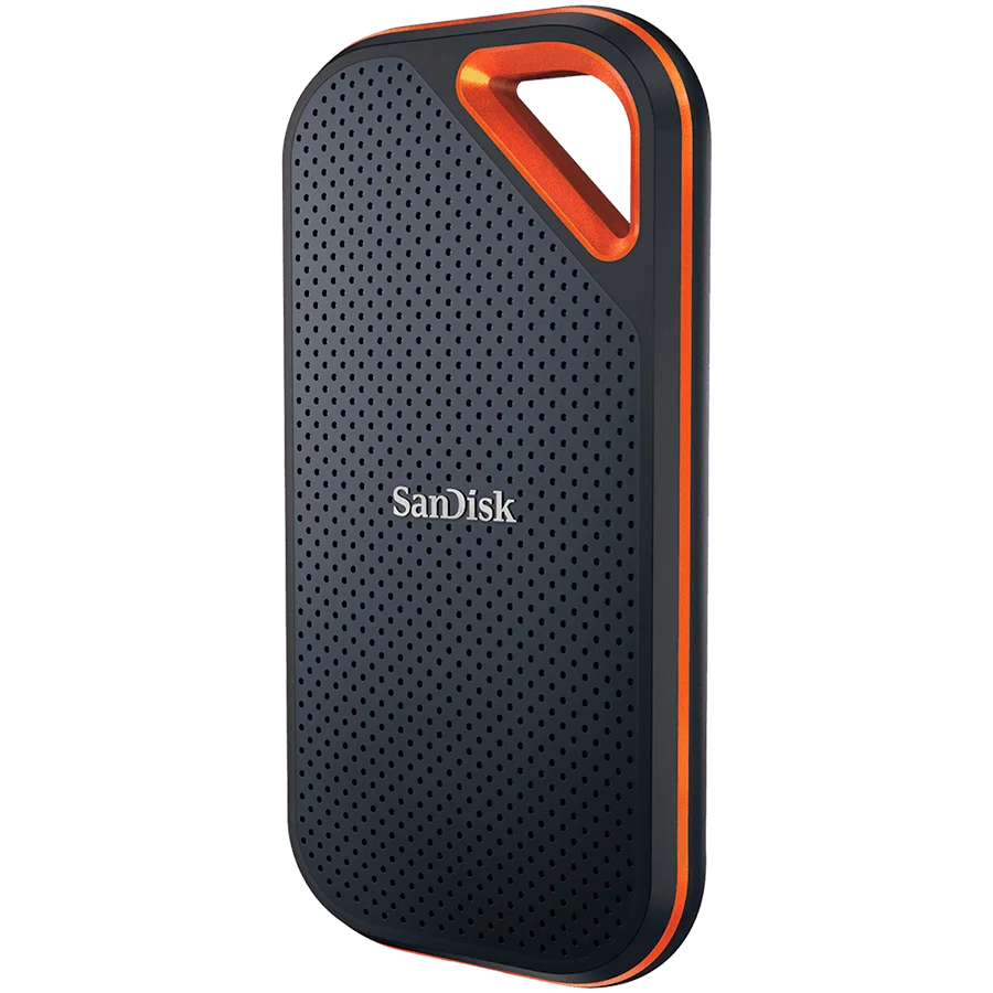 SANDISK Extreme PRO 1TB Portable SSD - Read/Write Speeds up to 2000MB/s, USB 3.2 Gen 2x2, Forged Aluminum Enclosure, 2-meter drop protection and IP55 resistance