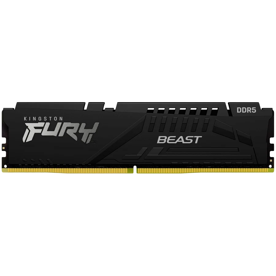 Kingston 32GB 6000MT/s DDR5 CL30 DIMM FURY Beast Black EXPO Kingston 32GB 6000MT/s DDR5 CL30 DIMM FURY Beast Black EXPO