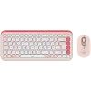 LOGITECH POP ICON COMBO - ROSE - US INT'L - BT  - INTNL-973