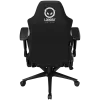 LORGAR CHA41, Ergonomic Gaming Chair Advanced, premium anti-stain fabric, Black/white
