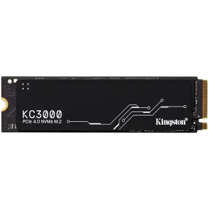 Kingston KC3000 512GB SSD, M.2 2280, PCIe 4.0 NVMe, Read/Write 7000/3900MB/s, Random Read/Write: 450K/900K IOPS