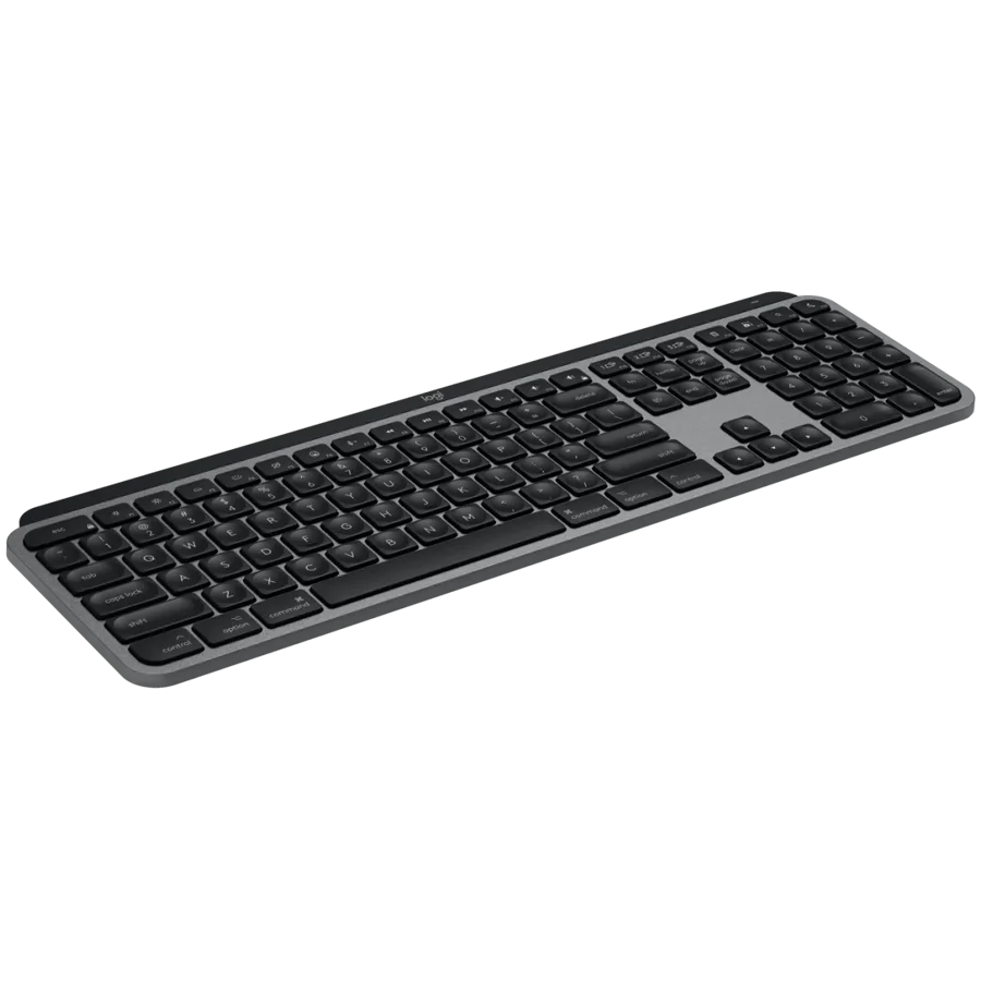 LOGITECH MX Keys S for Mac - SPACE GREY - US INT'L - BT - EMEA28-935 LOGITECH MX Keys S for Mac - SPACE GREY - US INT'L - BT - EMEA28-935