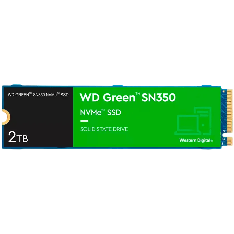 SSD WD Green (M.2, 2TB, PCIE GEN3)