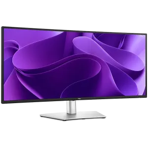 Monitor Dell Pro 34 Plus P3425WE, 3440x1440, WQHD, 100Hz, IPS Antiglare, 21:9, 1500:1, 350 cd/m2, 178/178, HDMI, DP, USB-C, USB-B, 3xUSB-A, RJ-45, Tilt, Swivel, Slant, Height Adjust, 3Y