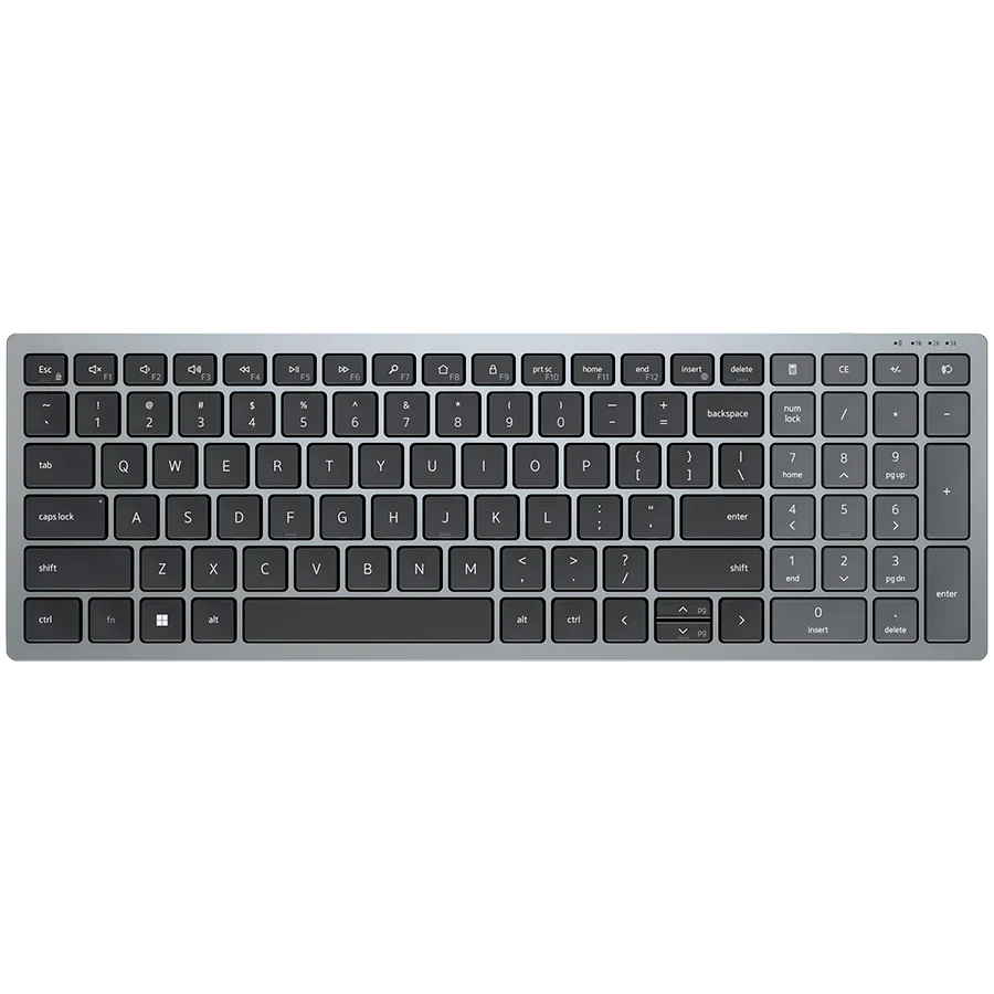 Dell KB740 Compact Multi-Device Wireless Keyboard US International (QWERTY)