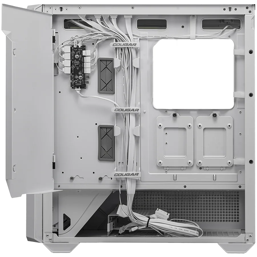COUGAR MX600 PC Case, Mid Tower, White