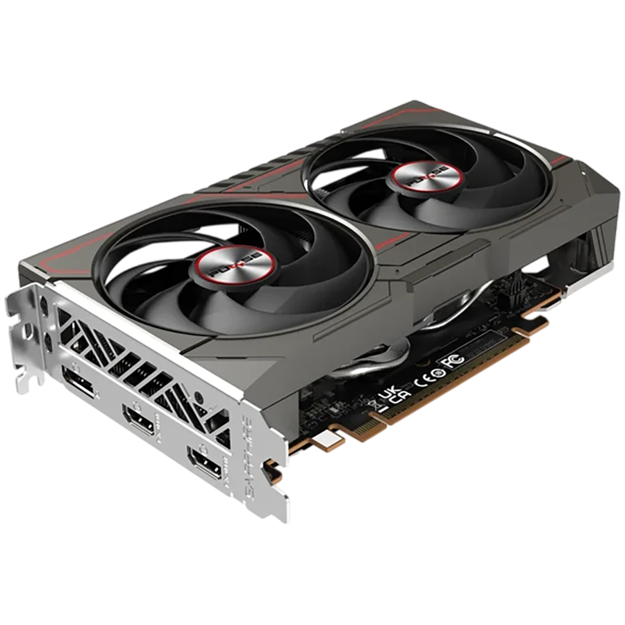 SAPPHIRE PULSE AMD RADEON RX 9060 XT GAMING 8GB DUAL HDMI / DP