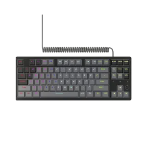 LORGAR Azar 514TKL, Wired RGB mechanical gaming keyboard, black, EN layout