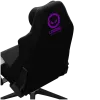 LORGAR CHA41, Ergonomic Gaming Chair Advanced, premium anti-stain fabric, Black/purple