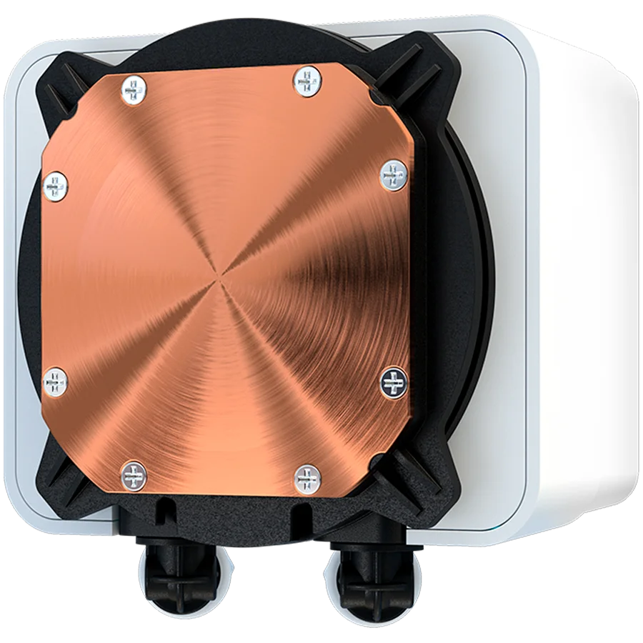 Asrock Challenger White 360 Digital, AiO liquid cooler, ARGB, Digital display, 360 mm radiator, AM5, AM4, LGA1851, LGA1700, 90-ACLA36-WAAGA6, White, 6Y