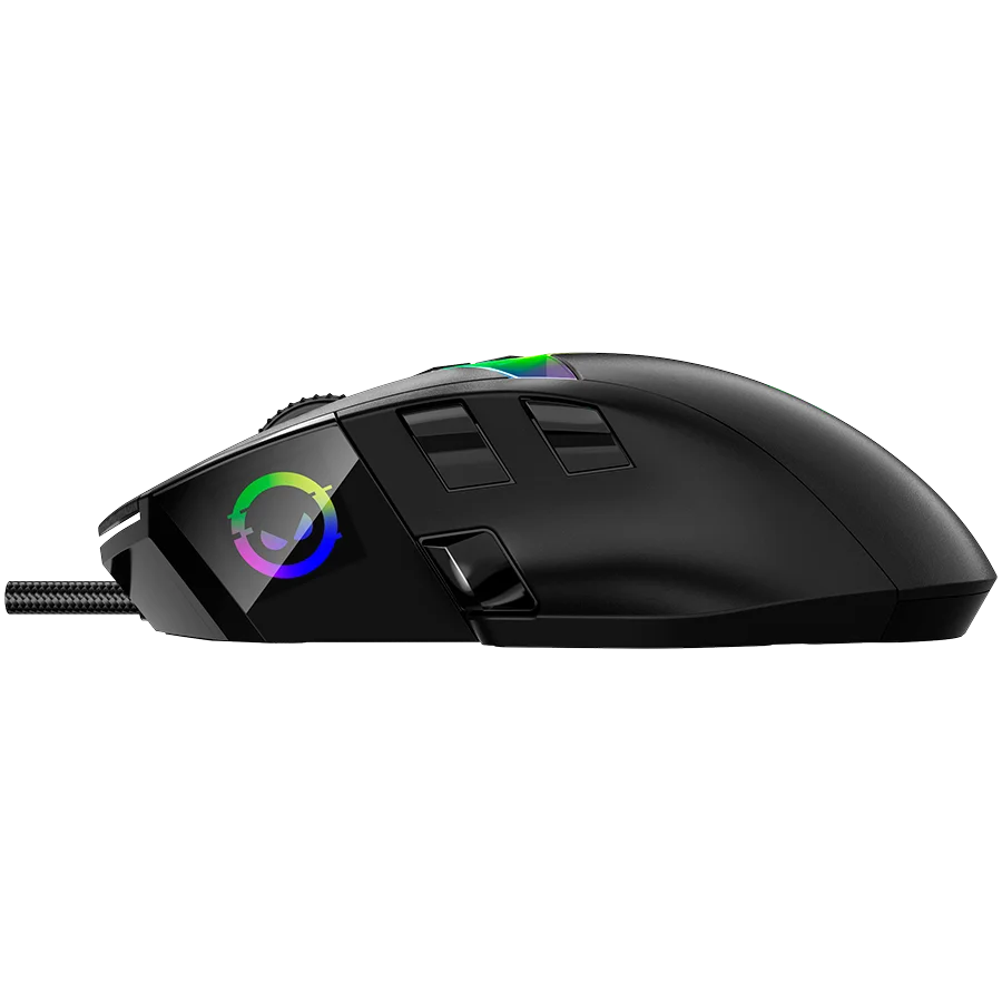 LORGAR MSP80, 8000 Hz Gaming Mouse Pro, Black