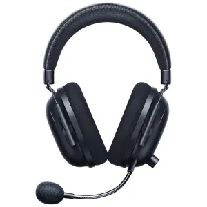 BlackShark V2 Pro (2023) - Black, Wireless Gaming Headset, Razer TriForce Titanium Driver 50 mm, Oval Ear Cushions, Detachable Super Wideband microphone, THX Spatial Audio, Type A Wireless (2.4 GHz), Bluetooth 5.2