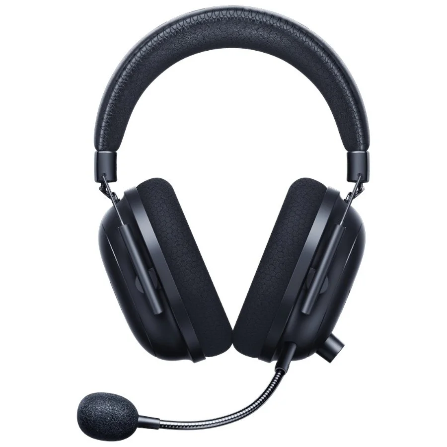 BlackShark V2 Pro (2023) - Black, Wireless Gaming Headset, Razer TriForce Titanium Driver 50 mm, Oval Ear Cushions, Detachable Super Wideband microphone, THX Spatial Audio, Type A Wireless (2.4 GHz), Bluetooth 5.2