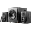 Edifier S351DB 2.1 Audio System, BT V5.1, Optical, Coaxial, RCA, 8-inch Subwoofer, 3.5-inch Drivers, 0.75-inch Tweeters, 150W (RMS), Control Knobs and Remote Control, Black