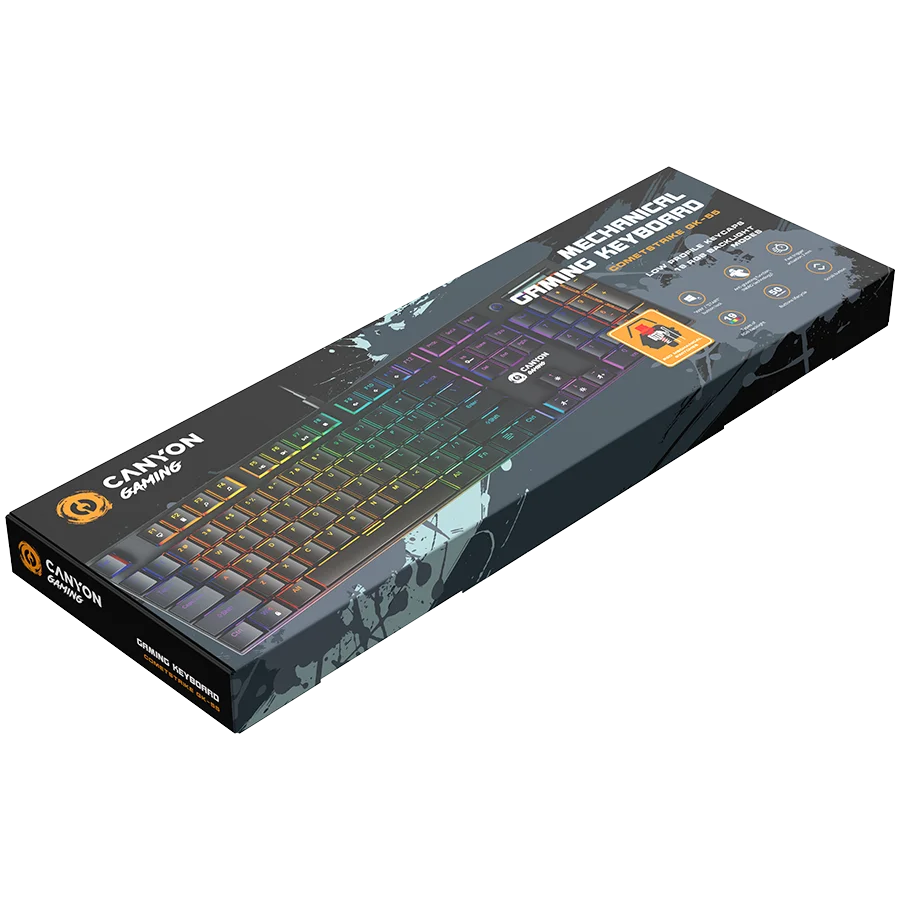 CANYON keyboard Cometstrike GK-55 EN Wired