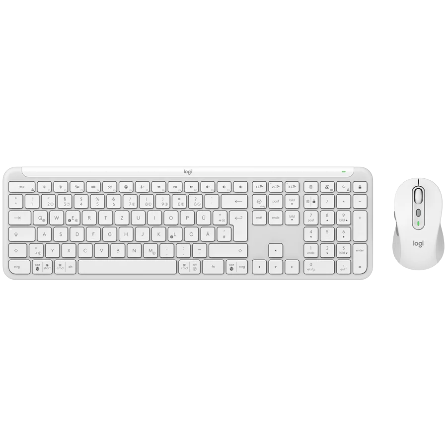 LOGITECH Signature Slim Combo MK950 - OFF WHITE - US INT'L - 2.4GHZ/BT - INTNL-973
