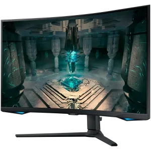 Monitor LED Samsung LS32BG650EUXEN Odyssey G65B, 32'' WQHD Curved 1000R 16:9 (2560x1440) VA 240Hz, 350 cd/2, 2500:1, HDR600, 1ms (GTG), 178/178, FS Premium Pro, G-Sync Compatible, 2xHDMI 2.1, 1xDP 1.4, 1xUSB 3.0, 1xUSB 2.0, RJ-45, WiFi, BT, Speakers 2x5W,
