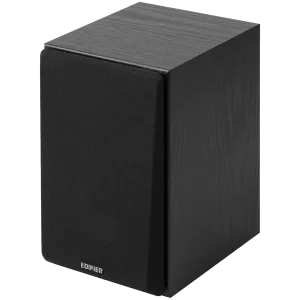 Edifier R980T 2.0 Bookshelf Speakers, Dual RCA and 3.5mm headphone output, 0.5-inch Tweeters, 4-inch Bass Drivers, 24W (RMS), Black