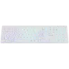 CANYON keyboard HKB-W11 UK/US RGB Dual Mode Wireless White CANYON keyboard HKB-W11 UK/US RGB Dual Mode Wireless White