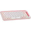 LOGITECH POP ICON COMBO - ROSE - US INT'L - BT  - INTNL-973