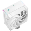 DeepCool AK400 DIGITAL PRO WH, CPU Air Cooler, 1x120mm FT12 SE PWM Fan, Digital Display, ARGB, Core Touch Technology 2.0, 4 Heatpipes, White, LGA1851/1700/1200/115x, AMD AM5/AM4, 126x97x159 mm(LxWxH), 3Y, R-AK400-WHAPMN-G