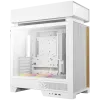 DeepCool CL660 WH, Mid Tower, Mini-ITX/Micro-ATX/ATX(Rear Connector), 2xUSB3.0, 1xUSB Type-C, 1xAudio, 2x120mm Pre-Installed ARGB Reverse Fans, Tempered Glass, Mesh Panel, White, R-CL660-WHNNA0-G-1