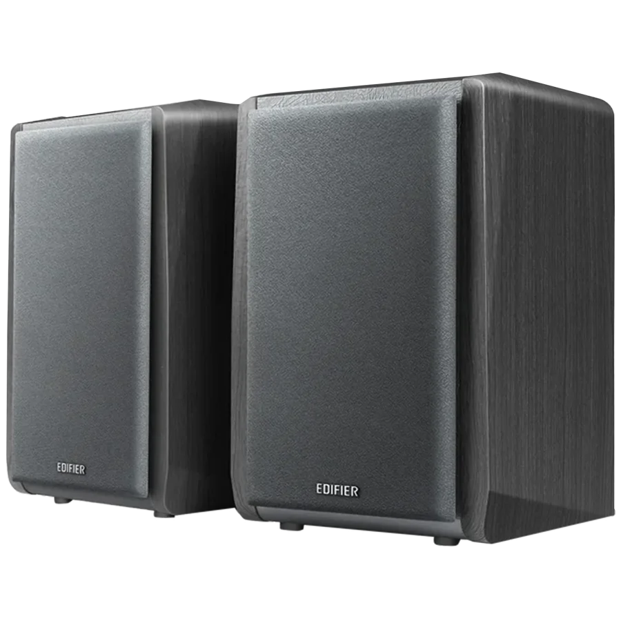 Edifier R1010BT Bookshelf Speakers, Bluetooth V5.1, Dual RCA Inputs, 4-inch  Mid-Bass Drivers 0.5-inch Tweeters, 24 W RMS, Black
