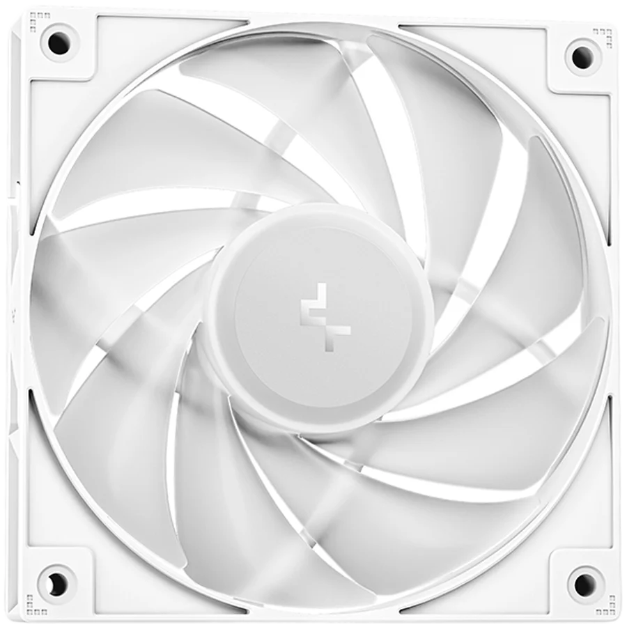 DeepCool LE240 WH V2, 240mm CPU Liquid Cooler, 2x120mm PWM ARGB Fans, ARGB block, White, LGA1851/1700/1200/1151/1150/1155, AMD AM5/AM4, R-LE240-WHAMMN-G-2, 3Y